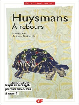 cover image of À rebours